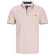 Jack&Jones Poloshirt XXL hellrosa melange JJEPAULOS