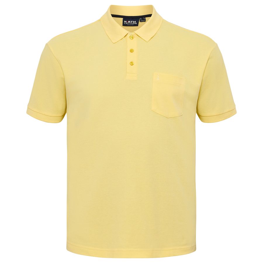 North Latitude Basic Poloshirt XXL gelb