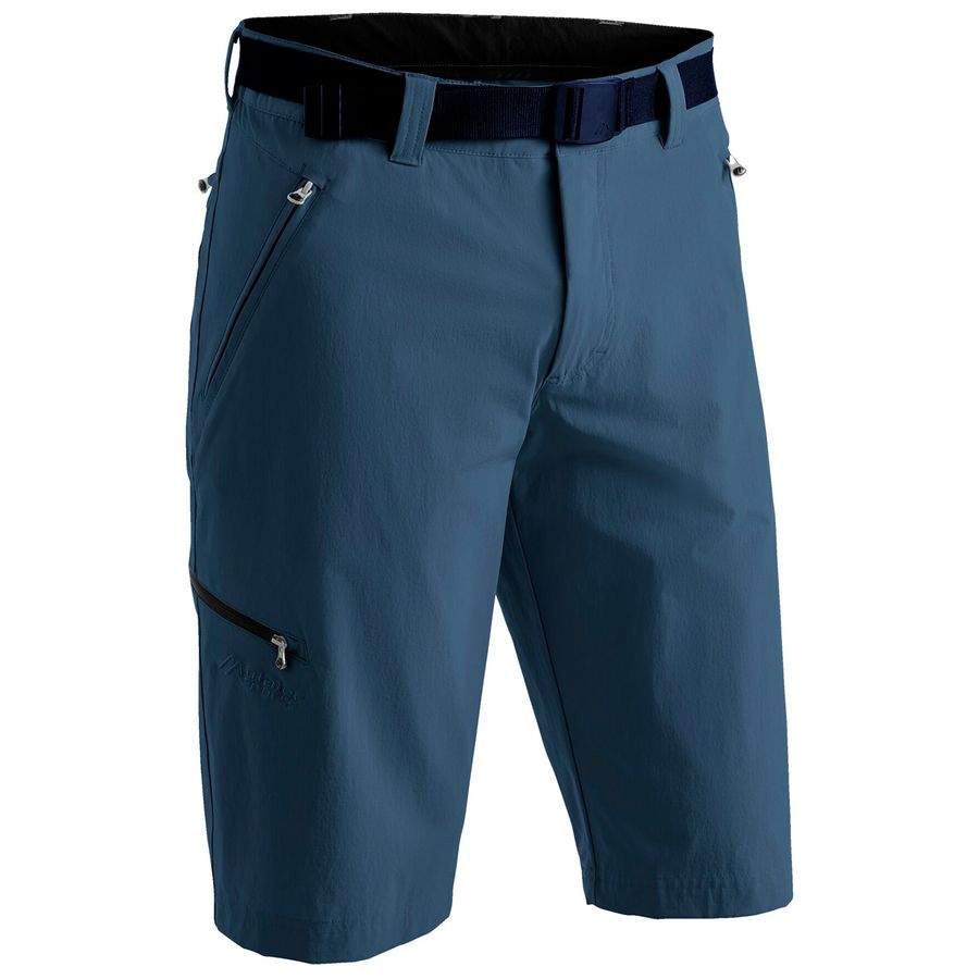 Maier Sports Wander-Bermuda Übergröße Nil rauchblau
