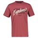 Lerros T-Shirt Übergröße Frontprint Explore weinrot Lerros T-Shirt Übergröße Frontprint Explore weinrot