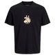 Jack&Jones T-Shirt XXL JORVARENNA schwarz Frontprint Jack&Jones T-Shirt XXL JORVARENNA schwarz Frontprint