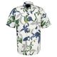 Lerros XXL Kurzarmhemd Leinen floral weiß-blau-grün Lerros XXL Kurzarmhemd Leinen floral weiß-blau-grün