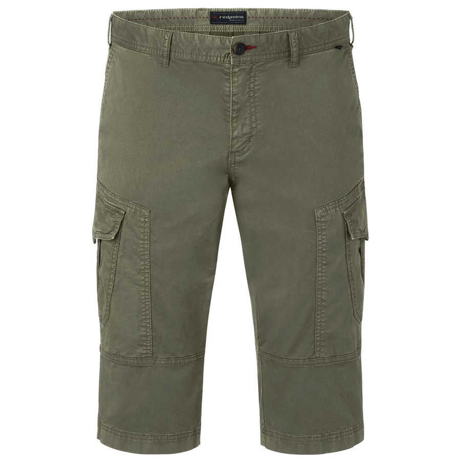 Redpoint Cargo-Caprihose Kelowna oliv Übergröße