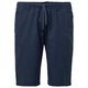 s.Oliver XXL Chino-Bermuda navy Gummibund Leinen