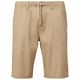 s.Oliver XXL Chino-Bermuda beige Gummibund Leinen