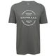 s.Oliver Übergrößen T-Shirt grau Frontprint