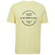 s.Oliver Übergrößen T-Shirt gelb Frontprint