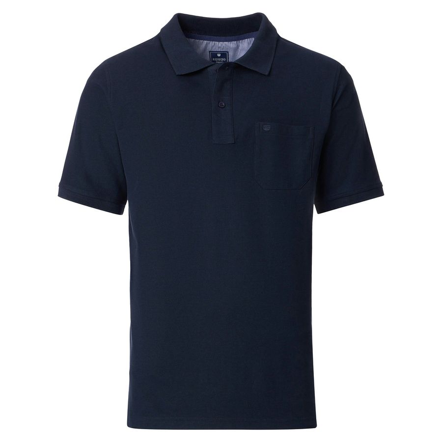 Redmond Basic Poloshirt dunkelblau Übergrößen