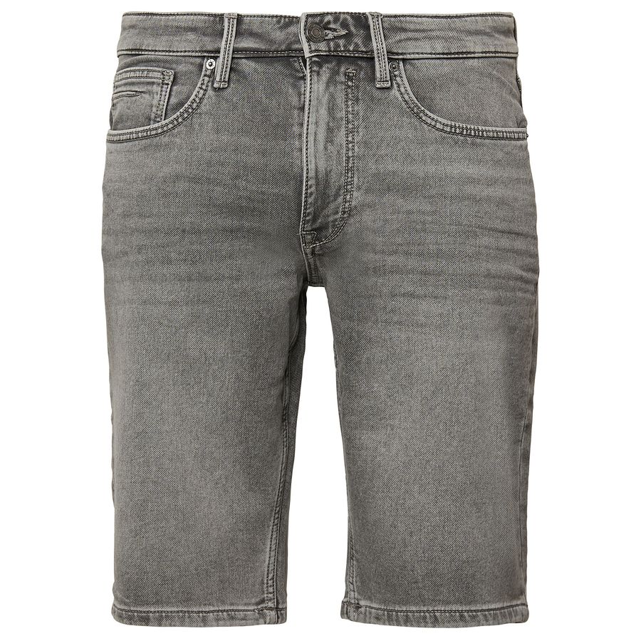 s.Oliver XXL Jeans-Shorts grau used Casby