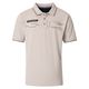 CasaModa Stretch Polo beige modisch bedruckt XXL