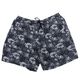 Abraxas XXL Badeshorts Jim Palmen-Print navy-weiß