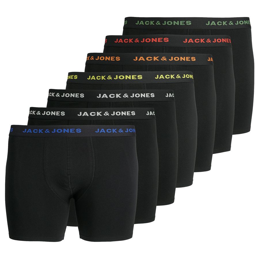 Jack&Jones XXL Pants 7er-Pack schwarz JACBASIC