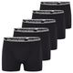 North Latitude 5er-Pack Pants Übergröße schwarz