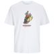 Jack&Jones T-Shirt XXL weiß Totenkopfprint JORSKULL Jack&Jones T-Shirt XXL weiß Totenkopfprint JORSKULL