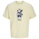 Jack&Jones T-Shirt XXL gelb Totenkopfprint JORSKULL Jack&Jones T-Shirt XXL gelb Totenkopfprint JORSKULL