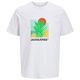 Jack&Jones T-Shirt XXL weiß Floralprint JJBARBADOS