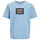 Jack&Jones T-Shirt XXL hellblau Logoprint JJHUDSON