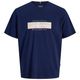 Jack&Jones T-Shirt Übergröße dunkelblau Frontprint Jack&Jones T-Shirt Übergröße dunkelblau Frontprint