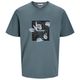 Jack&Jones XXL T-Shirt blaugrau Floral JORALMERIA Jack&Jones XXL T-Shirt blaugrau Floral JORALMERIA
