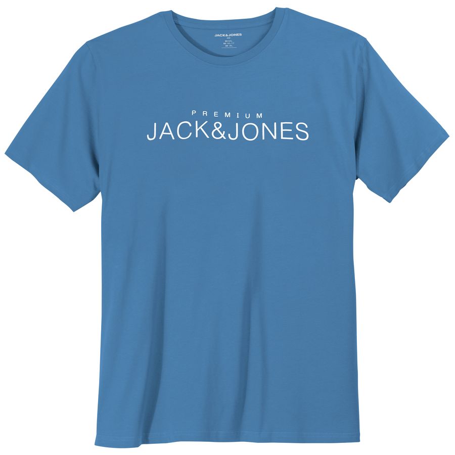 Jack&Jones XXL T-Shirt blau JPRBLAVANCE Logoprint