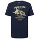 s.Oliver XXL T-Shirt Frontprint Lone Star navy s.Oliver XXL T-Shirt Frontprint Lone Star navy