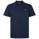 Petrol Industries Übergrößen Basic-Poloshirt navy