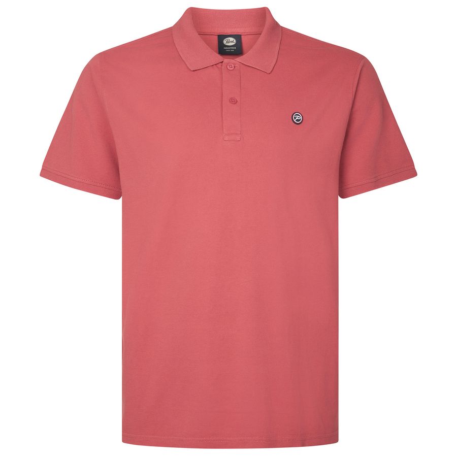 Petrol Industries XXL Basic-Poloshirt ziegelrot