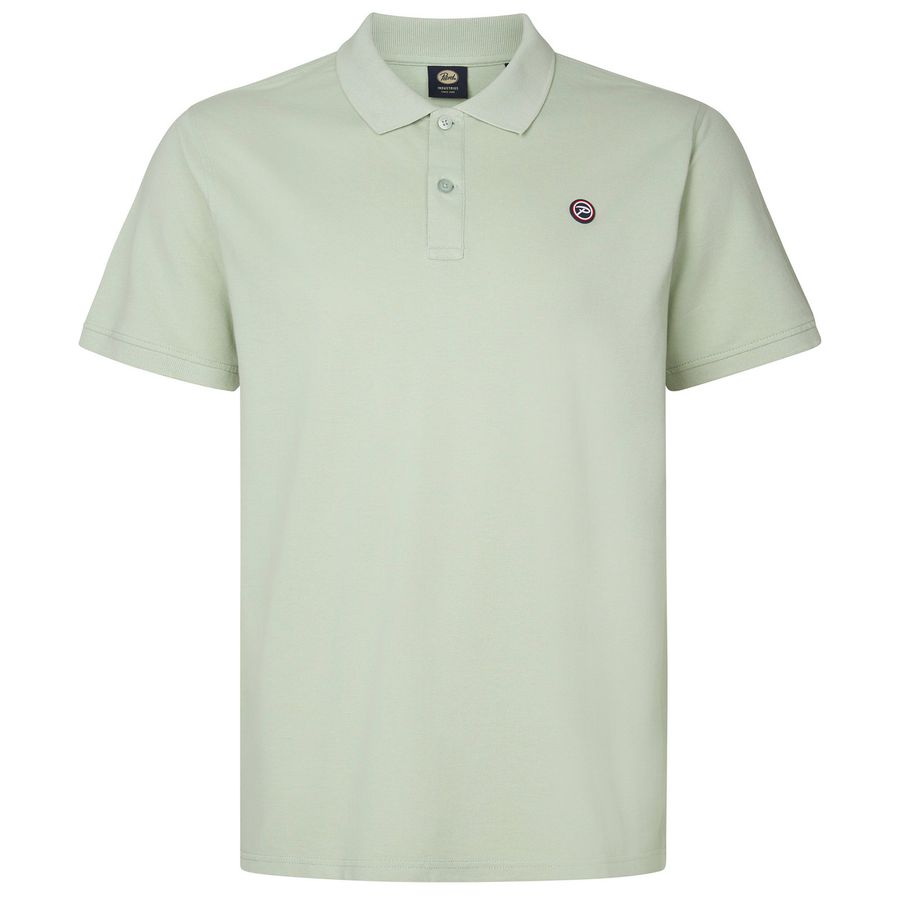 Petrol Industries XXL Basic-Poloshirt salbeigrün