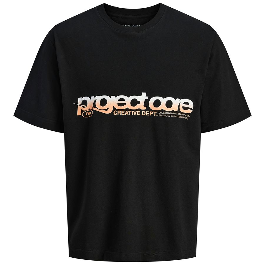 Jack&Jones XXL T-Shirt schwarz Frontprint JCOUNION