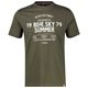 Lerros XXL T-Shirt Blue Sky Summer dunkeloliv