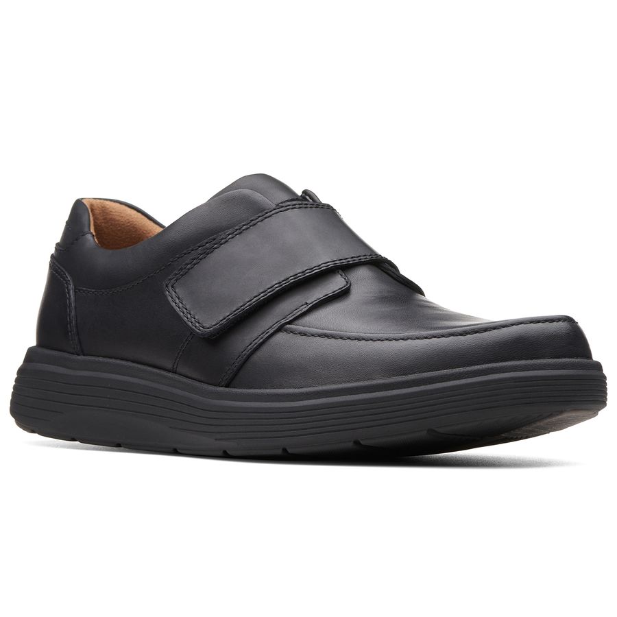 Clarks Klett-Slipper Un Abode Strap schwarz