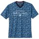 Redfield Übergrößen T-Shirt Alloverprint dunkelblau Redfield Übergrößen T-Shirt Alloverprint dunkelblau