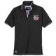 Redfield Übergrößen Poloshirt schwarz maritim Print
