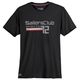 Redfield XXL T-Shirt schwarz Frontprint Sailors Redfield XXL T-Shirt schwarz Frontprint Sailors