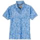 Redfield Übergrößen Poloshirt hellblau gemustert Redfield Übergrößen Poloshirt hellblau gemustert