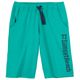 Redfield Übergrößen Sweatbermuda poolgrün Print