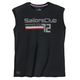 Redfield XXL Muskelshirt Print SailorsClub schwarz