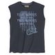 Redfield XXL Muskelshirt Motorrad-Print denimblau