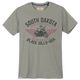 Redfield Übergrößen T-Shirt Vintageprint steingrau