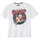 Redfield Übergrößen T-Shirt Retroprint weiß Redfield Übergrößen T-Shirt Retroprint weiß