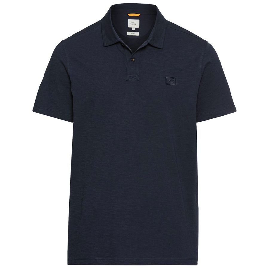 Camel Active Basic Poloshirt dunkelblau Übergrößen