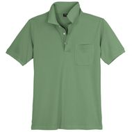 Redfield Übergrößen Basic Poloshirt salbeigrün