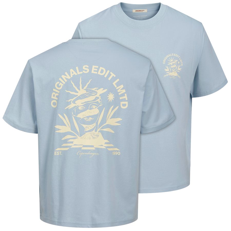 Jack&Jones T-Shirt Backprint blau XXL JORBELLAGIO