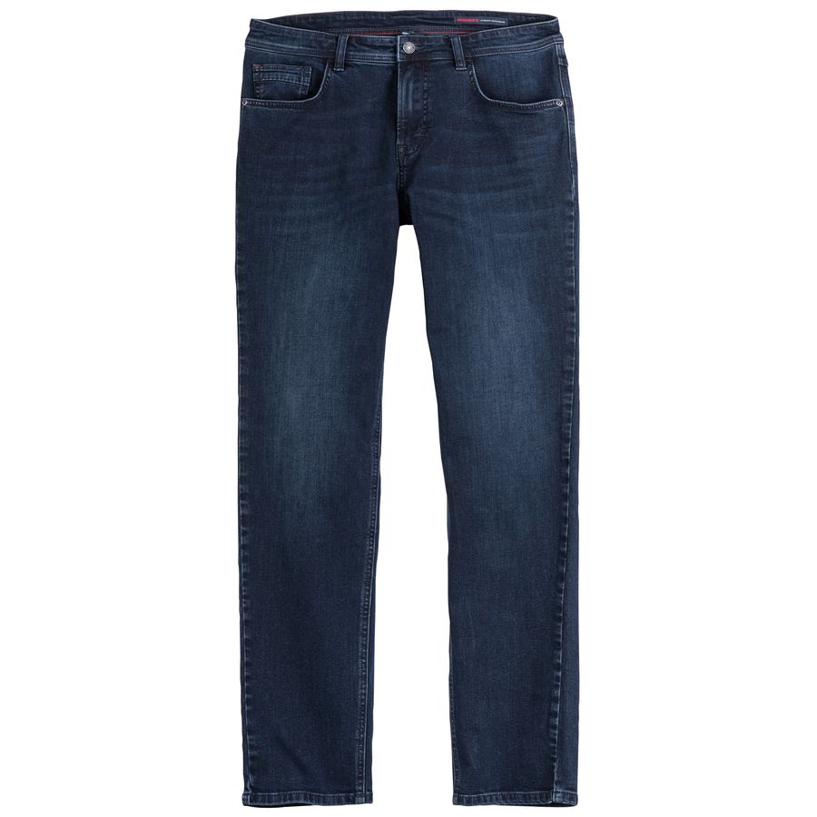 Paddock's XXL Stretch-Jeans Pipe dark blue overdyed