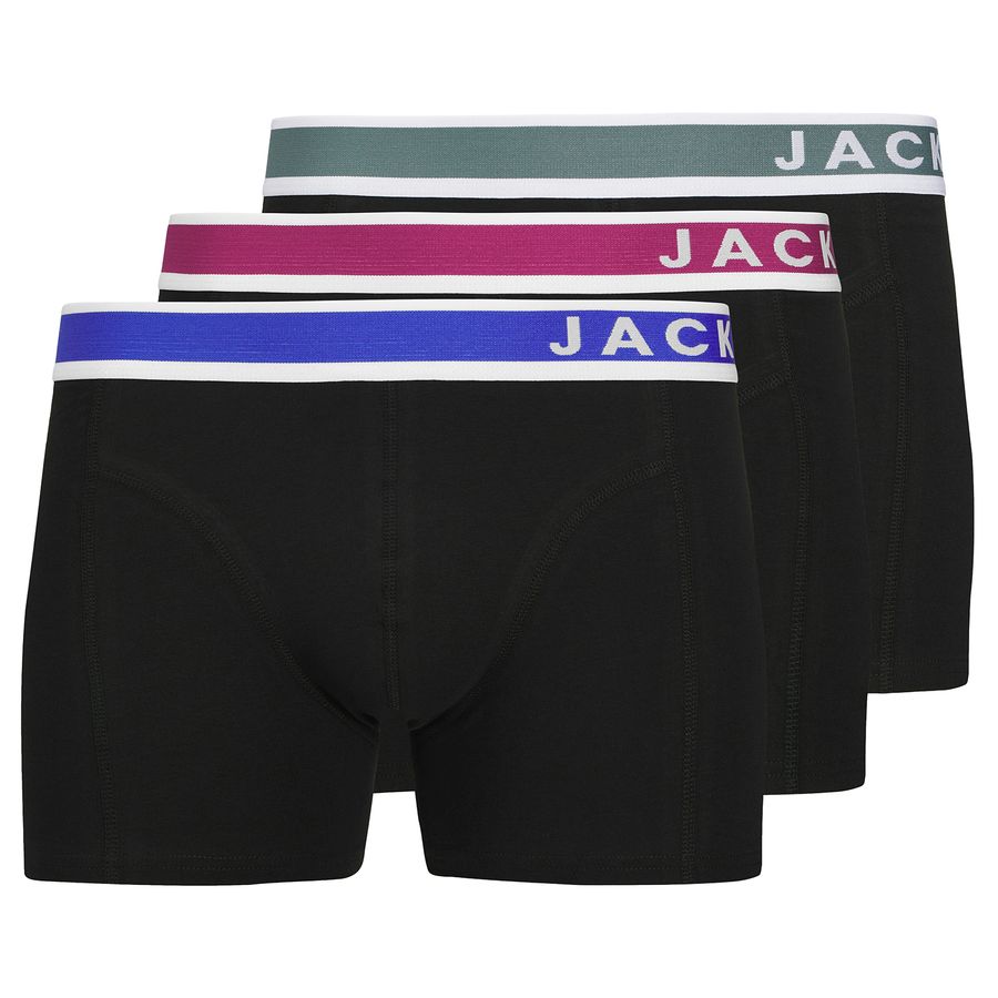 Jack&Jones 3er-Pack XXL Pants schwarz JACEASTON