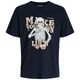 Jack&Jones T-Shirt XXL navy Skullprint JJSULLY Jack&Jones T-Shirt XXL navy Skullprint JJSULLY