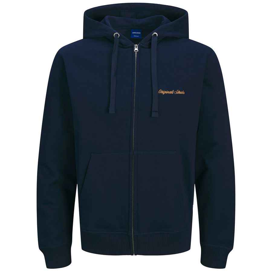 Jack&Jones Übergrößen Sweatjacke blau JORNORREBRO