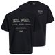 Jack&Jones XXL T-Shirt schwarz Rückenprint JJEURBAN Jack&Jones XXL T-Shirt schwarz Rückenprint JJEURBAN