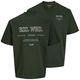 Jack&Jones XXL T-Shirt oliv Rückenprint JJEURBAN Jack&Jones XXL T-Shirt oliv Rückenprint JJEURBAN