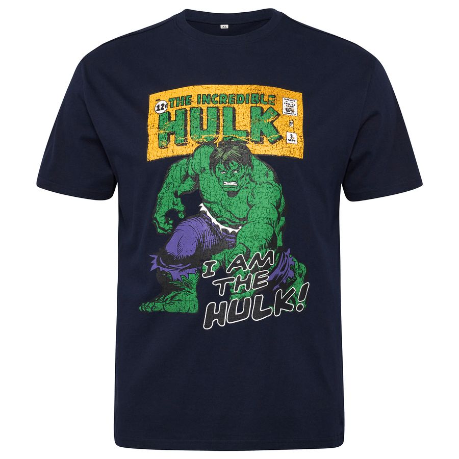 North Latitude T-Shirt Hulk-Frontprint XXL navy